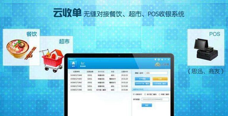 聚合支付“云收單”