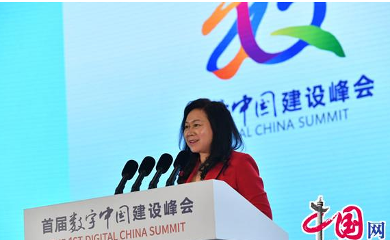 新大陸CEO王晶發(fā)表講話(huà)